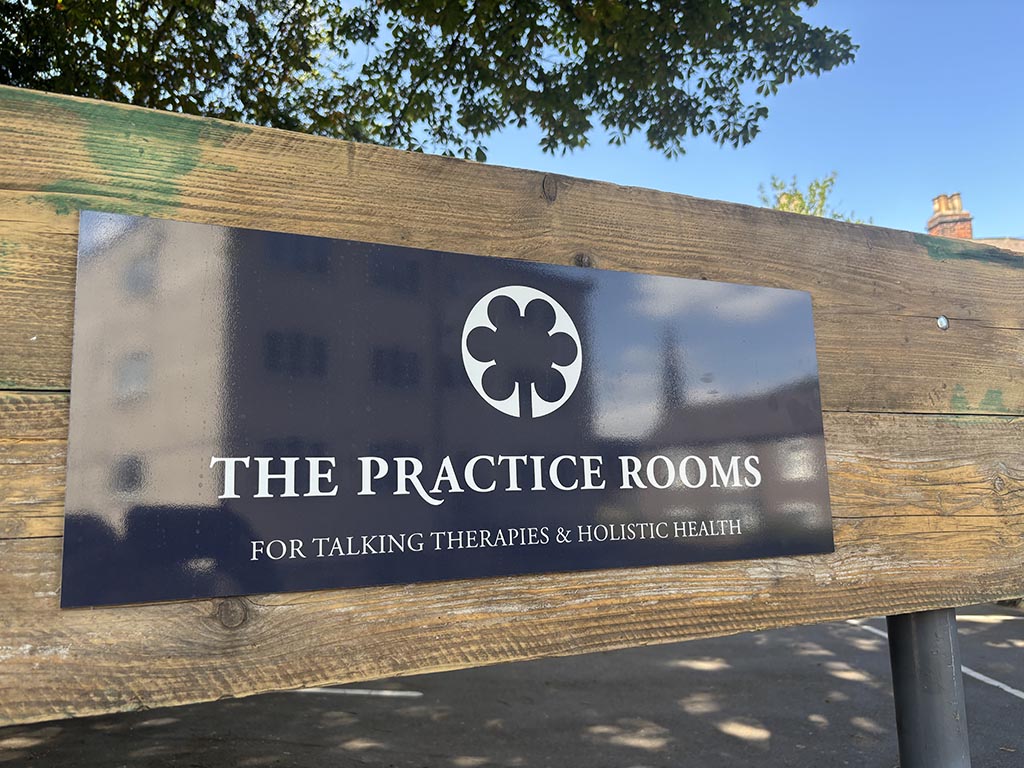 The Practice Rooms Wilkinson Street Sign